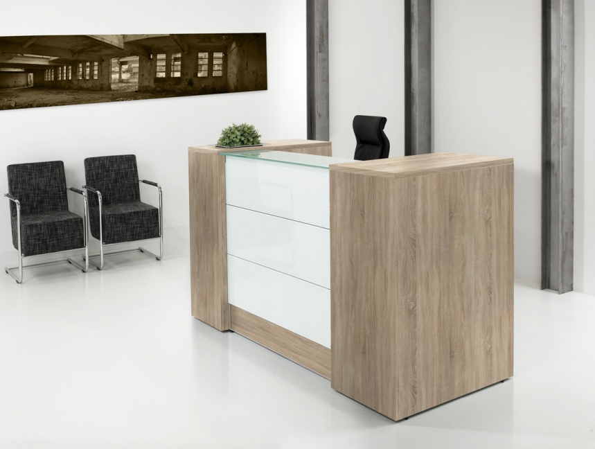 Receptiebalie Compact Robson Eiken