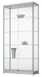 Legborden vitrinekasten