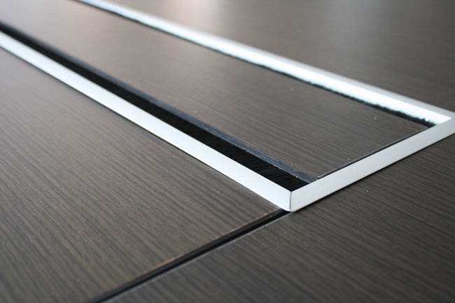 164156433.jpg Directie Vergadertafel Antraciet Eiken 420x138cm