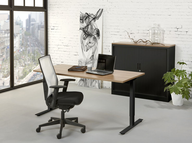166855629.jpg Ergonomisch Bureau | 120x60cm
