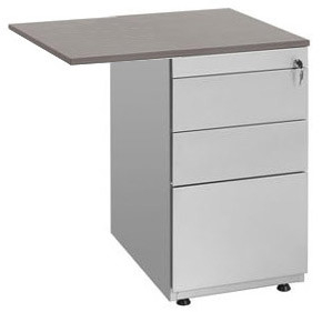 166855707.jpg Aanbouwladeblok | 3 lades | Alu