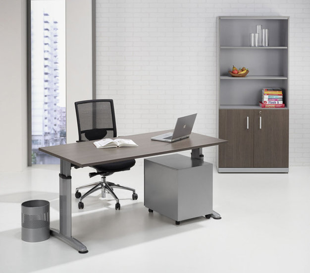 167176955.jpg Ergonomische Bureautafel | 160x80cm | NEN-EN527 | Verstelbaar
