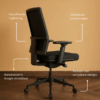 21-3.png Bureaustoel KT Comfort ergonomisch NEN 1335 gestoffeerd