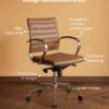 22-1.png Design Bureaustoel Bruin