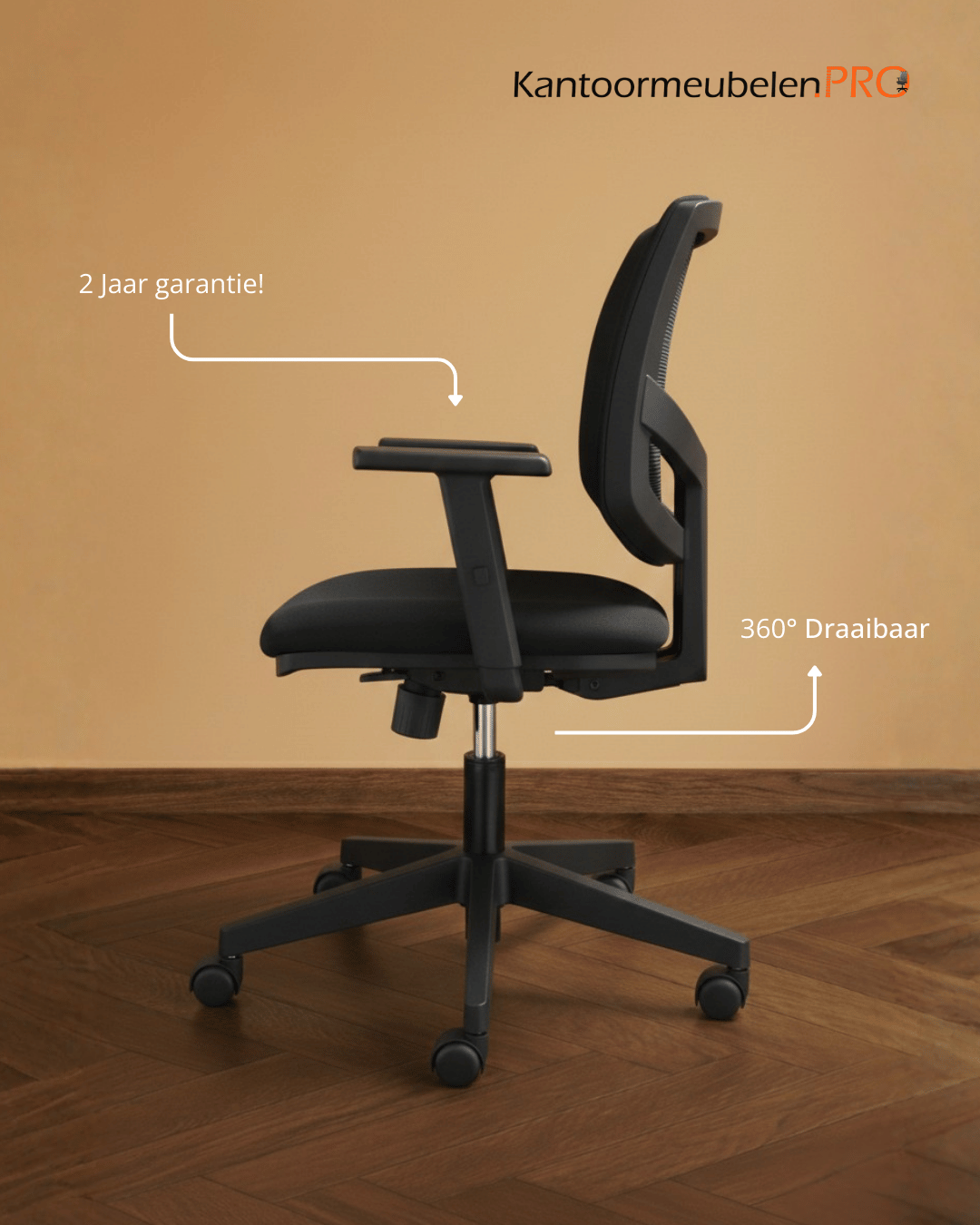 Bureaustoel Hengelo - Inclusief montage