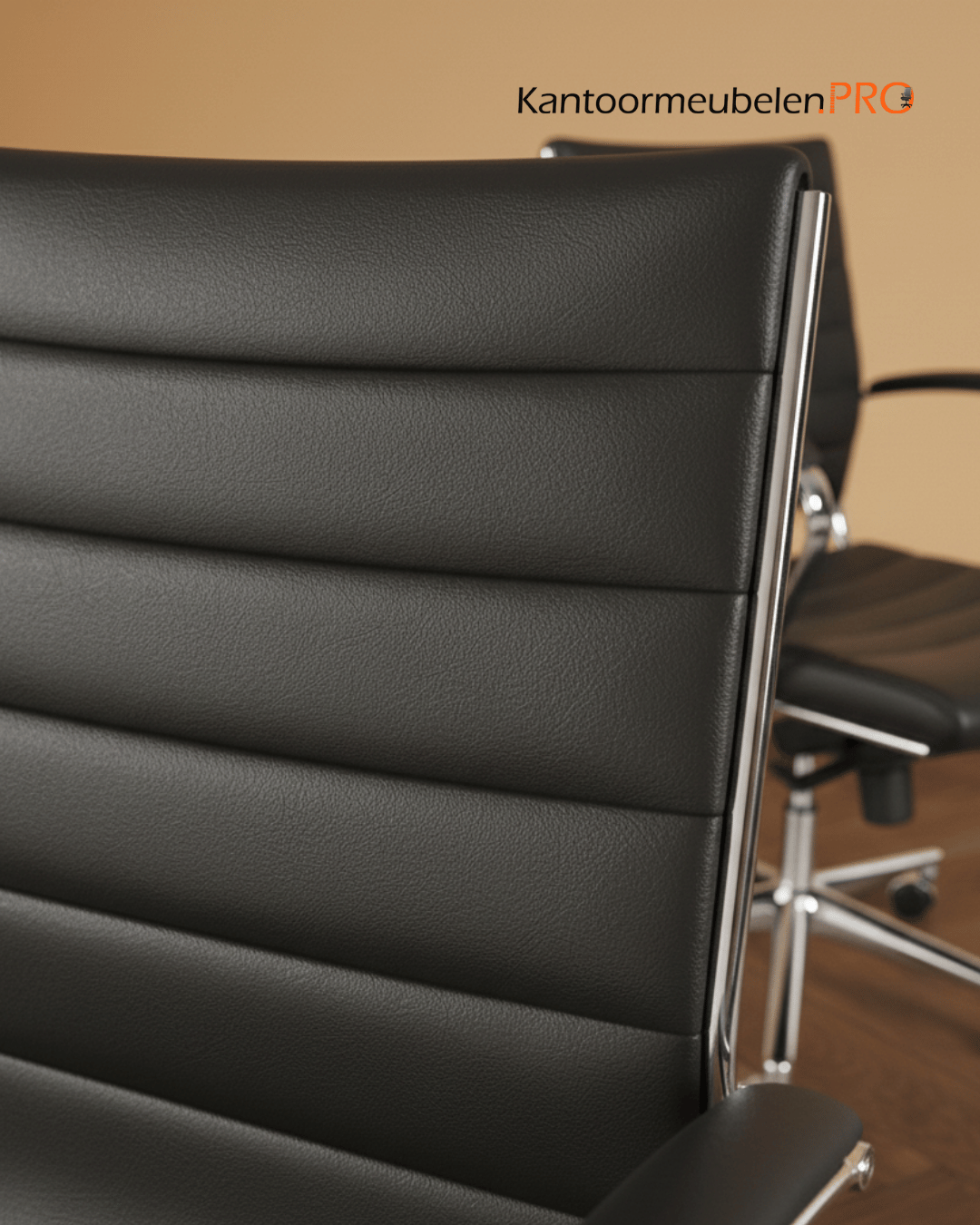 Design bureaustoel Zwart
