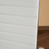 Design Bureaustoel Wit, hoge rug