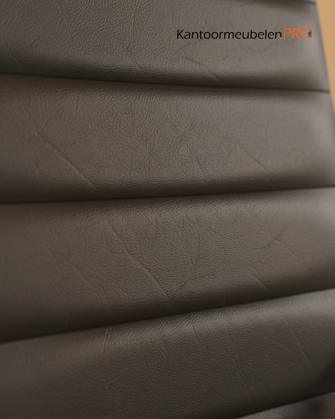 Design Bureaustoel Zwart hoge rug