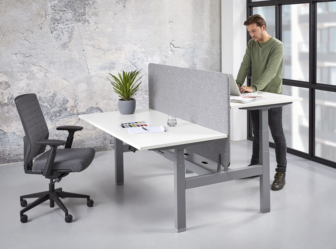 Zit/Sta Duo | 160x80cm | elektrisch