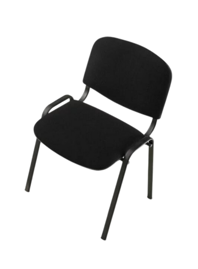 Goedkope vergaderstoel zwart