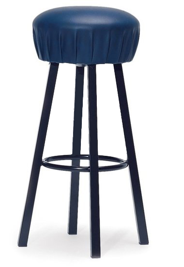 Goedkope barkruk cocktail vierpoots met skai kop