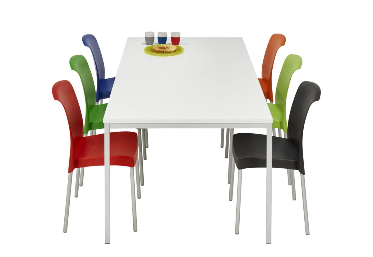 Kantoortafel Lovi wit 200x100cm