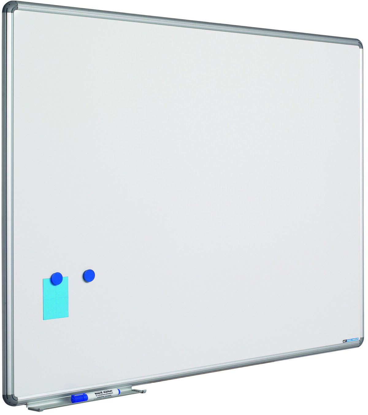 Whitebord Design profiel 16mm, emailstaal wit