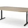 Deens ovale vergadertafel 240x120cm