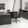 Directie Hoekbureau | 210x210cm | ladeblok rechts