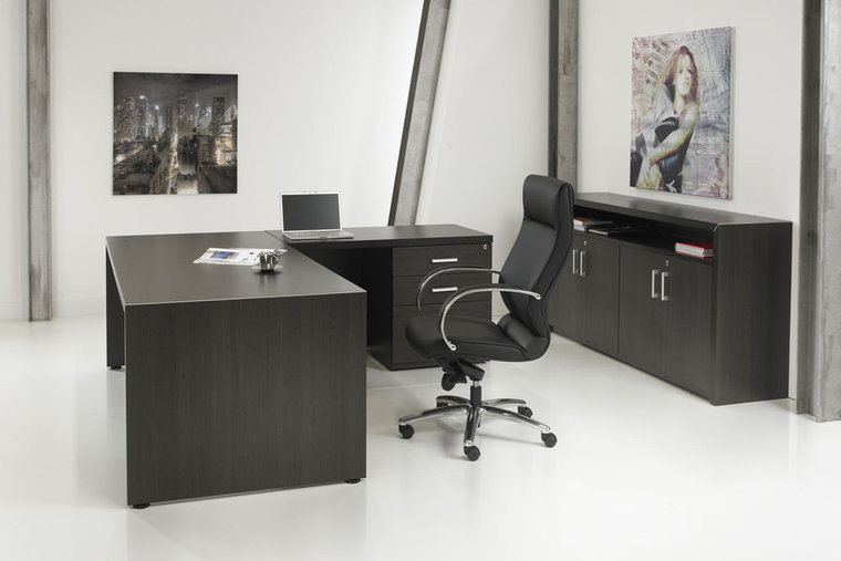 164188541 Directie Hoekbureau | 210x210cm | ladeblok rechts