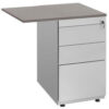 166855707-1 Standcontainer 3-laden (+pennenlade) + 80x60cm aanbouw