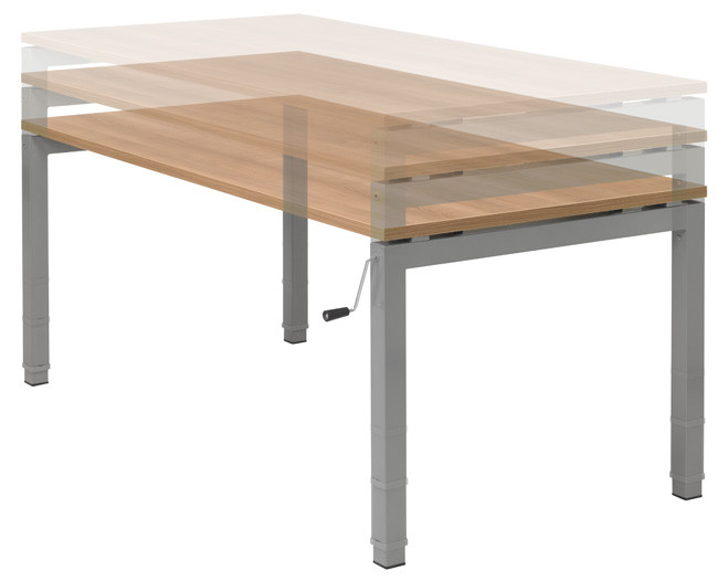 166945379 Luxe Slinger Bureau | 160x80cm | NEN-EN527
