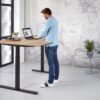 Elektrisch Wingbureau | 160x120cm Links | NEN-EN527