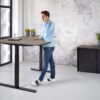 Elektrisch Wingbureau | 160x120cm Links | NEN-EN527