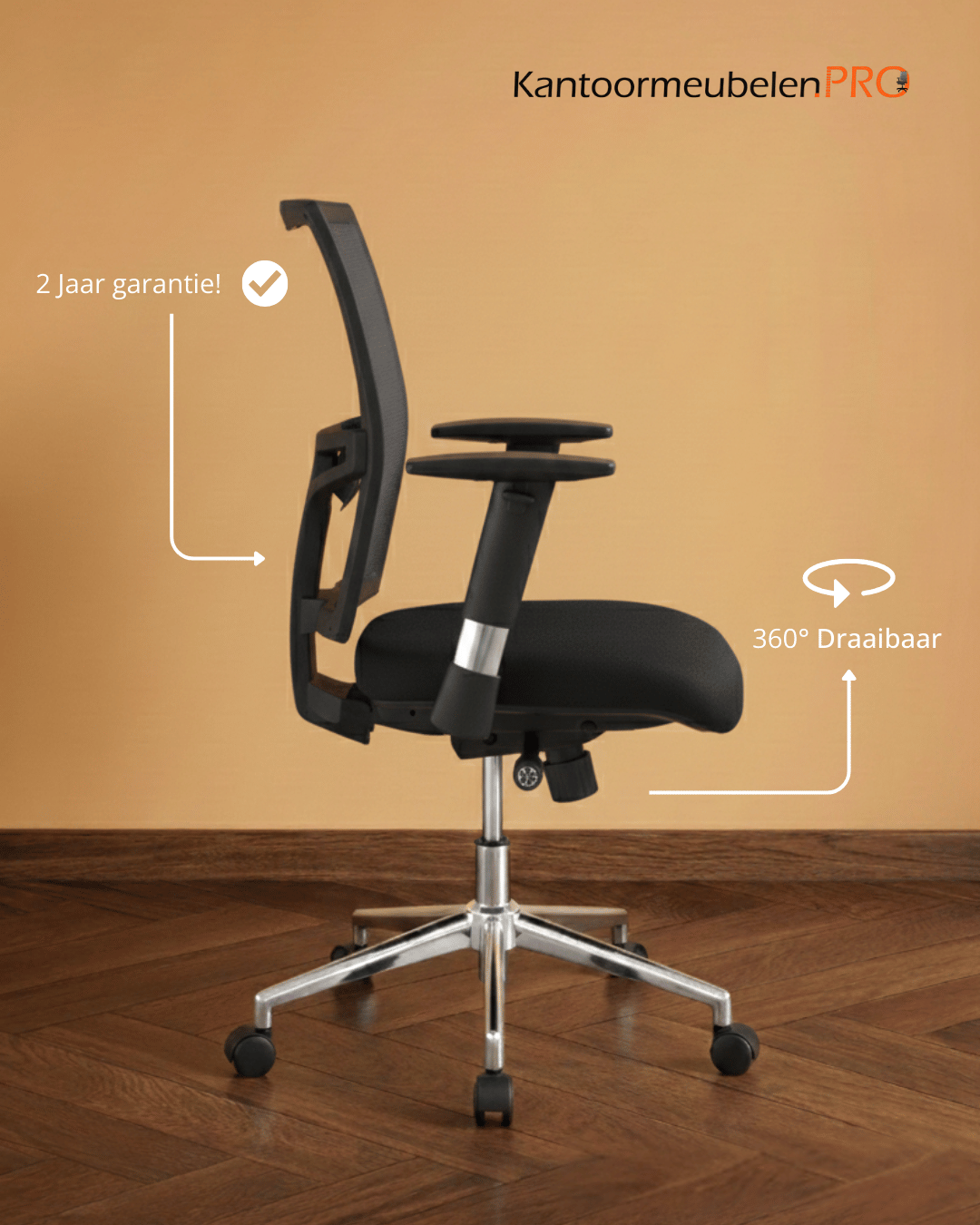 4-3 Bureaustoel KT Pro | NEN-1335