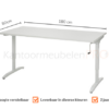 Slinger Bureau Zit/Zit | 180x80cm | NEN-EN527