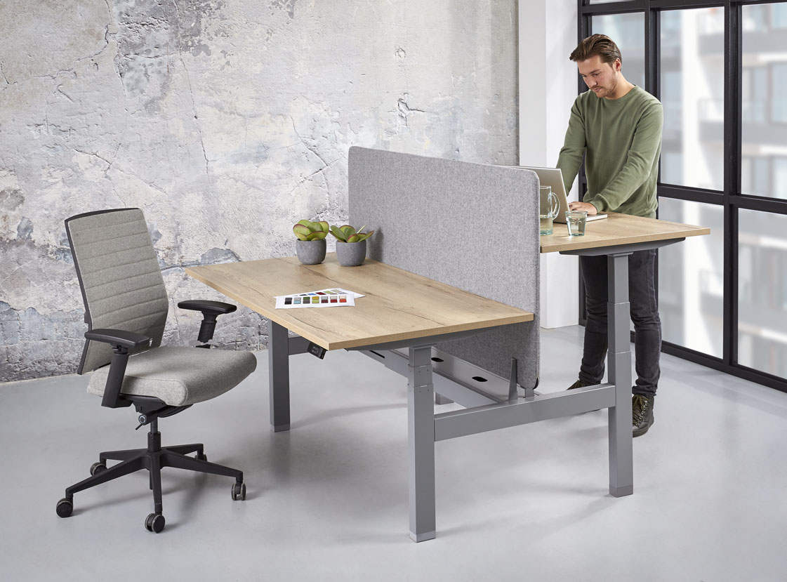 Elektrisch Zit/Sta DUO Bureau KT Business | 120x80cm | NEN-EN527