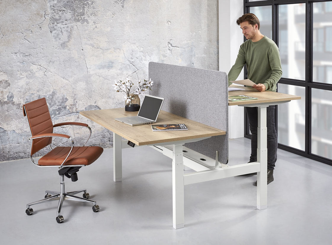 Elektrisch Zit/Sta DUO Bureau KT Business | 120x80cm | NEN-EN527