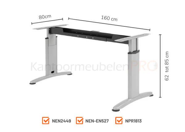 Classic Bureau | 160x80cm | NEN-EN527
