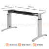 Classic Bureau | 180x80cm | NEN-EN527