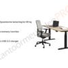 Elektrisch-verstelbare-werkplek-180x80cm-_Budget Elektrisch Zit/Sta Bureau KT Business | 180x80cm | NEN-EN527