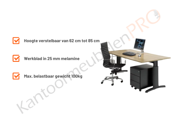 Classic Bureau | 180x80cm | NEN-EN527