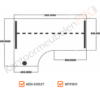 Classic Wingbureau | 180x120cm links | NEN-EN527