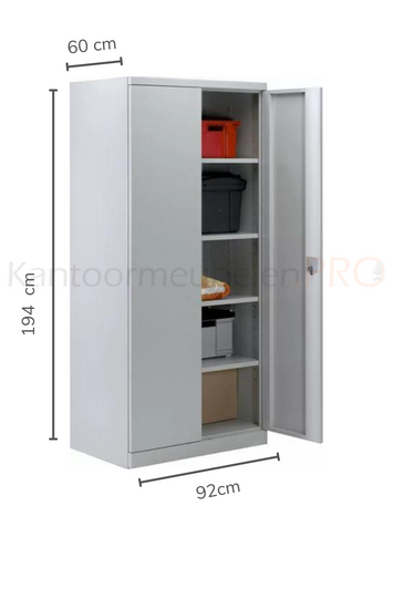 KMPRO-Afmetingen-product-Draaideurkast-extra-diep Draaideurkast | 195x92x60cm