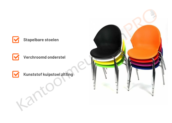 Kantinestoel Happy