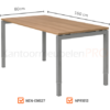 Luxe-bureau-wit-160x80cm-NEN-EN527 Luxe Bureau | 160x80cm | NEN-EN527