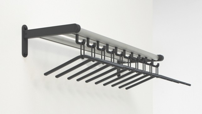 Tertio-2-1 Garderobe Wand 40-120cm