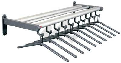 Garderobe Wand 130-240cm