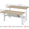 Zit-duo-160x80cm-SLINGer Slinger Zit/Zit DUO Bureau | 140x80cm | NEN-EN527