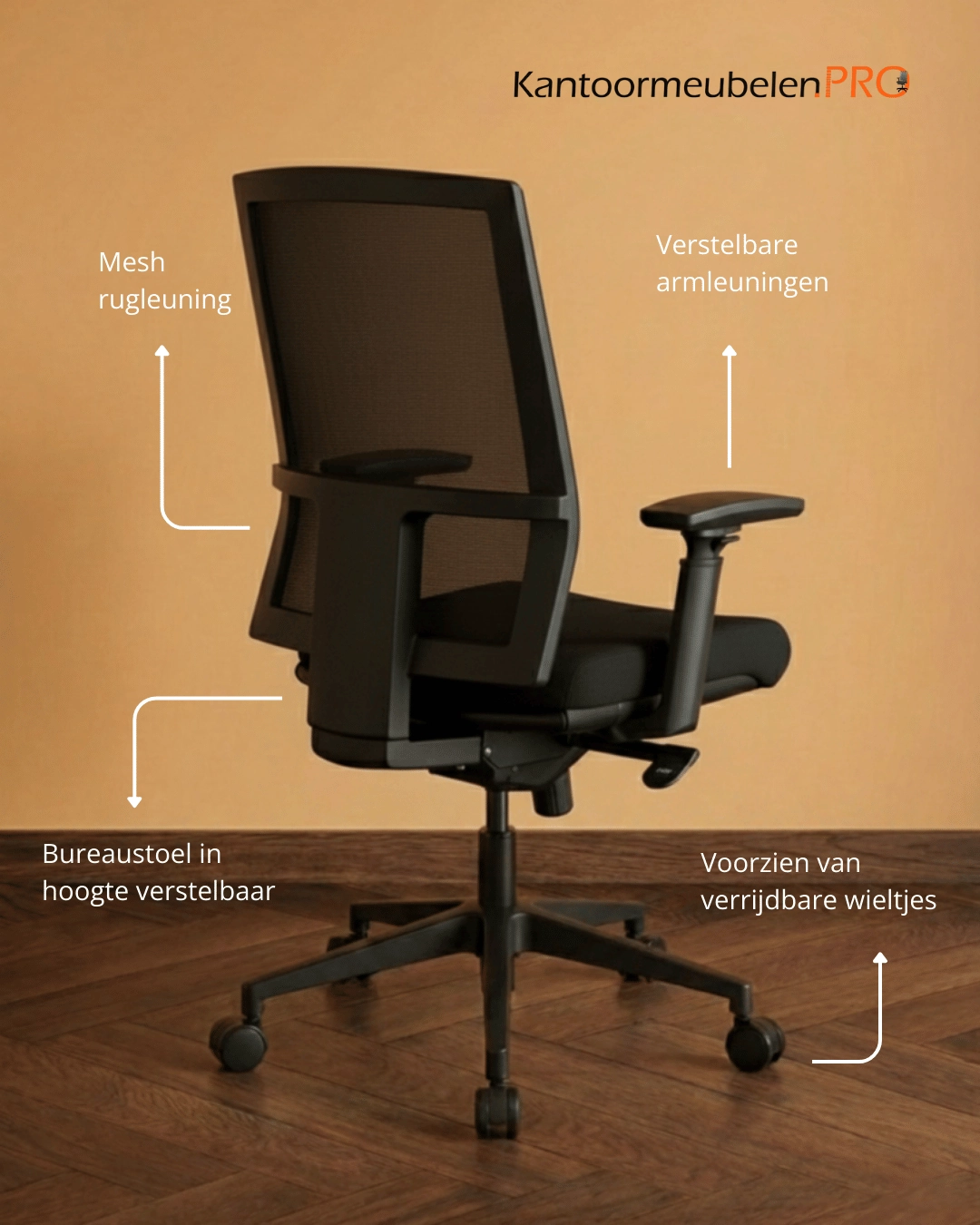 Bureaustoel KT Comfort Mesh