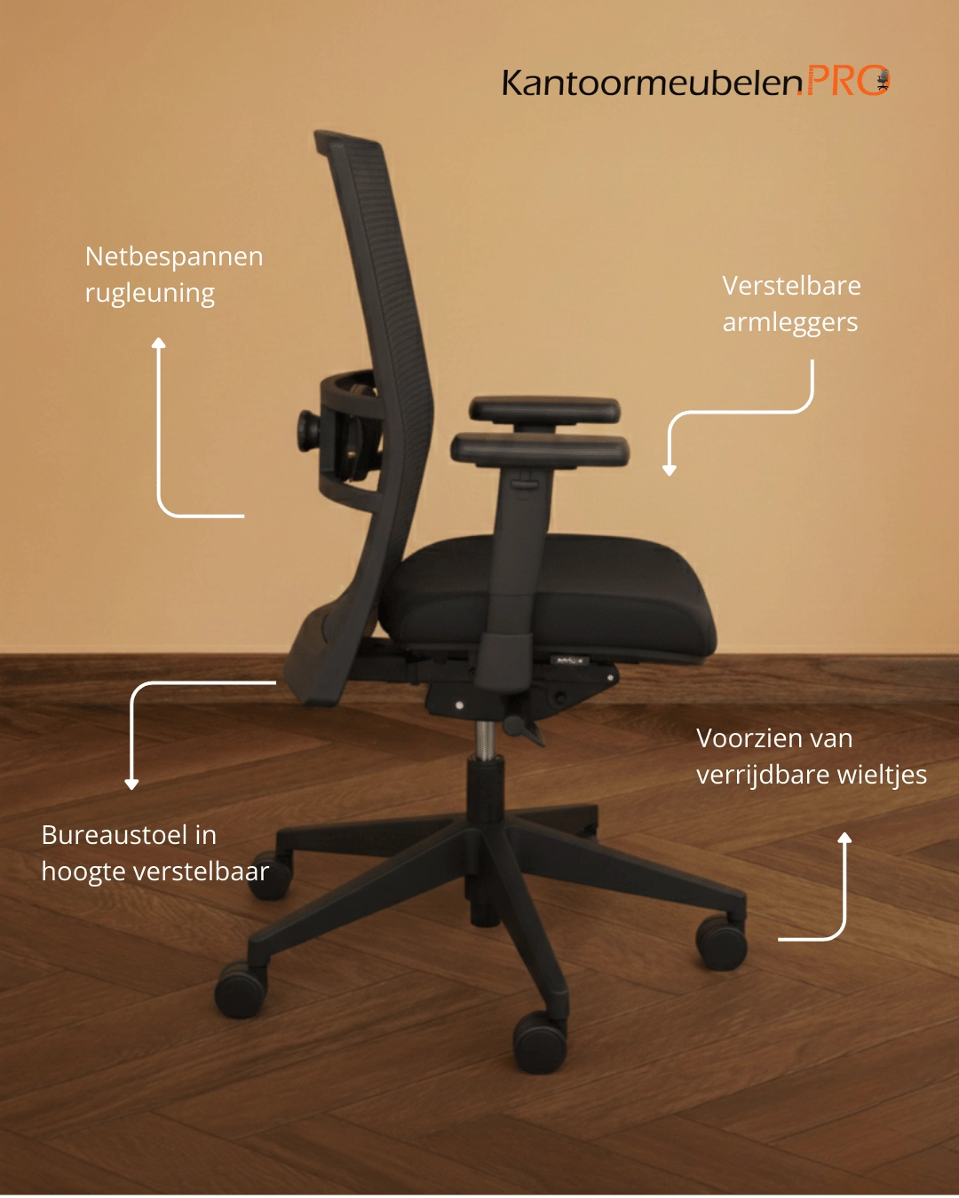 Bureaustoel 757 Mesh