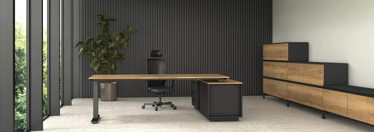 cube_directiebureau_244x180cm Elektrisch zit/sta directiebureau CUBE | 244x180cm
