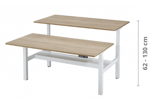 Elektrisch Zit/Sta DUO Bureau KT Business | 160x80cm | NEN-EN527