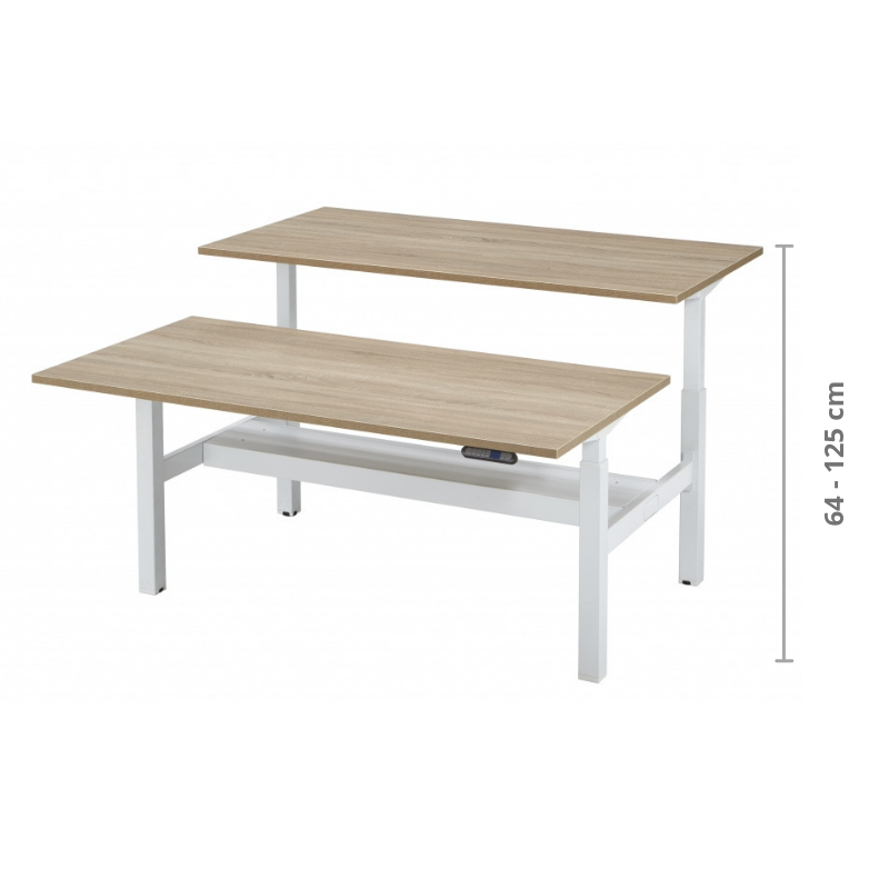 Elektrisch Zit/Sta DUO Bureau KT Business | 160x80cm | NEN-EN527