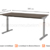 Essential Bureau | 180x80cm | NEN-EN527