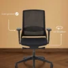 gispen-zinn-smart-4 Bureaustoel Gispen Zinn Smart 2.0