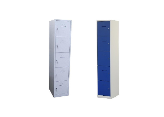 lockerkast-5-deurs Lockerkast 5-deurs